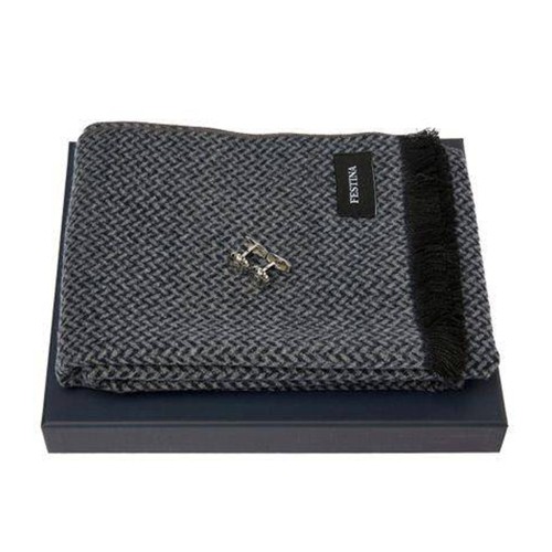 FESTINA Гарнитура сет, Шал + манжетни, FPEM481B, Сива