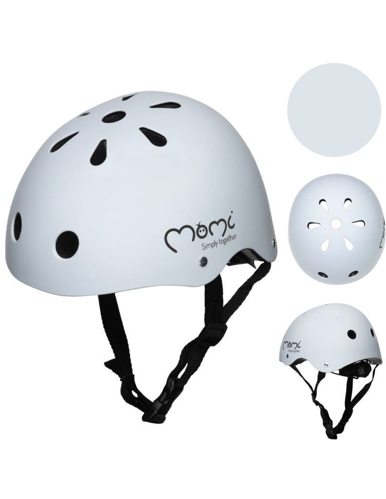 MoMi MIMI - Детска заштитна кацига (48-55 cm) - сива