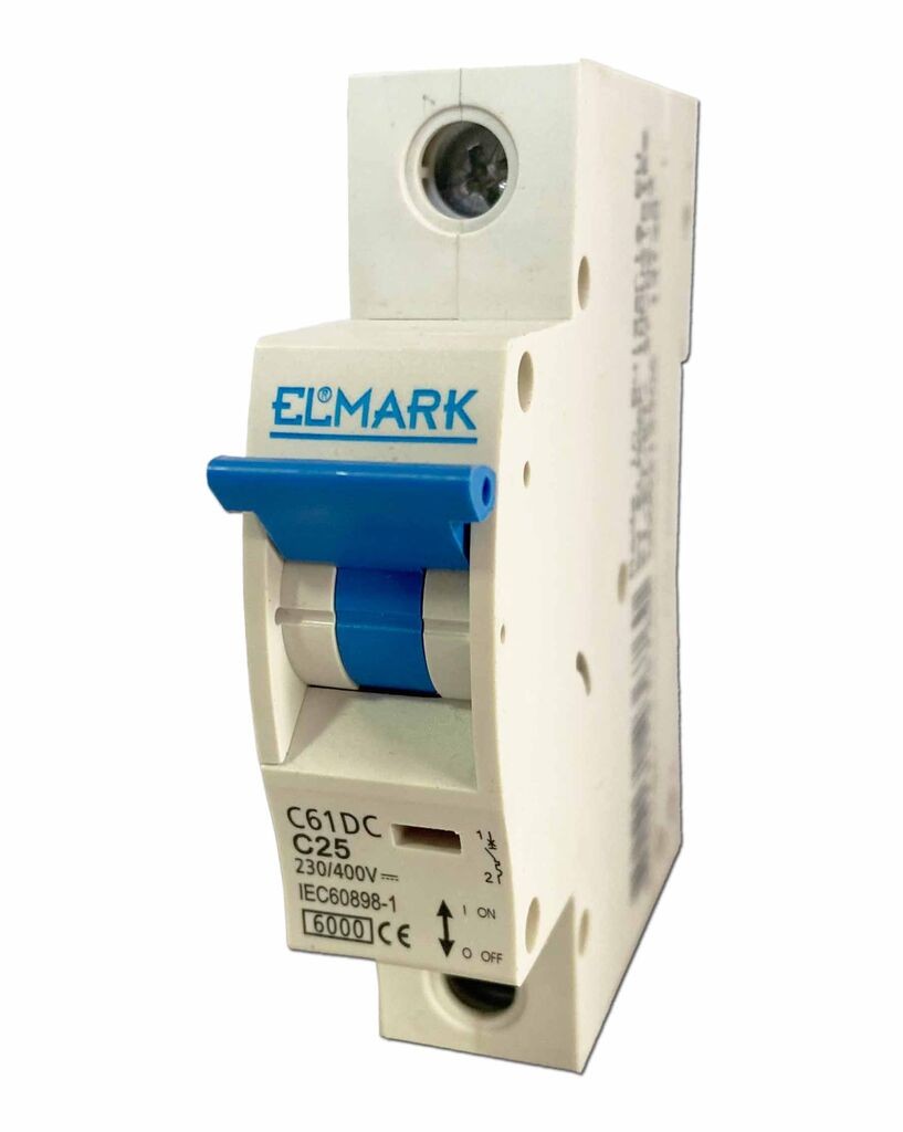 Alfa Electric Автоматски осигурувач 1P 25A DC Elmark