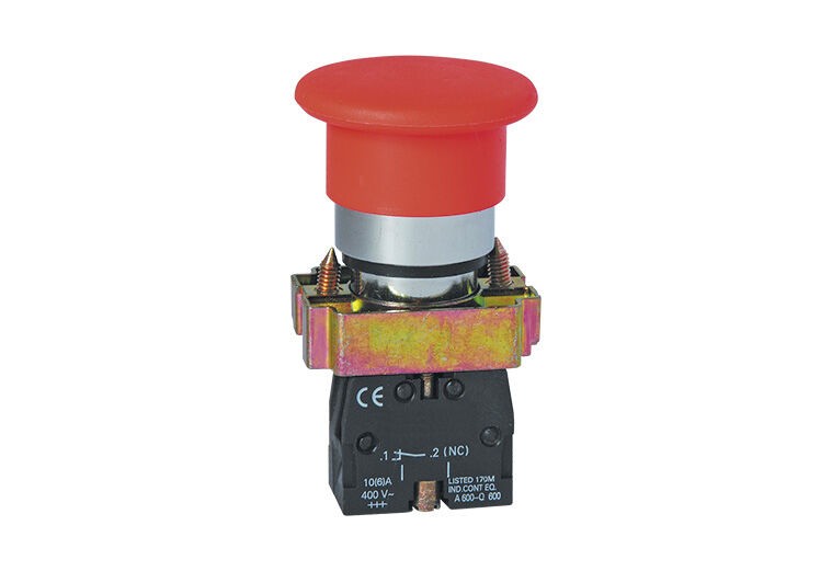 Alfa Electric Тастер со пружина, НЦ, црвен – BC42