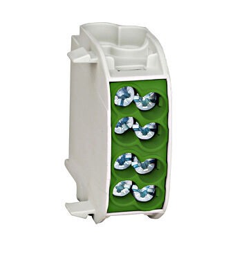 Alfa Electric Приклучна клема еднополна, 4x25mm², зелена – TERM-GREEN-4x25