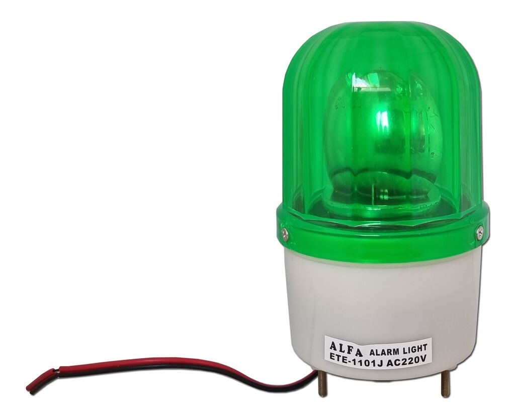 Alfa Electric Сигнална лампа, зелена, 230V – LTE1101-G