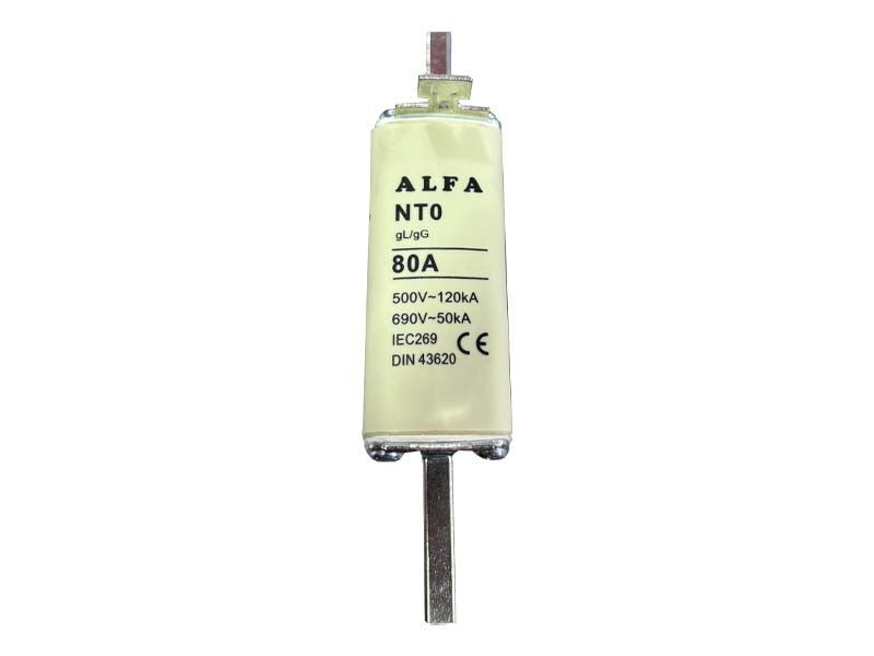 Alfa Electric Ножест осигурач NH0 80A gL/gG 690V 50kA НТ0 80А