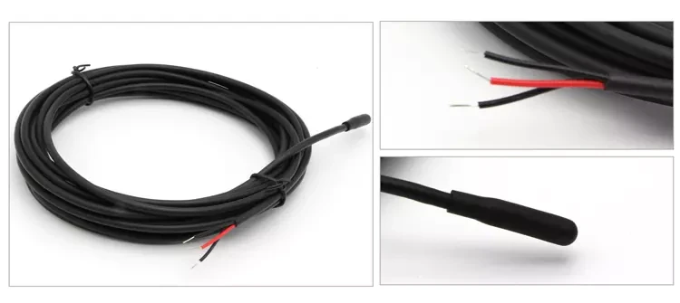 Alfa Electric Температурна сонда NTC 10K, гумена, 2m, -50 до +110°C