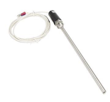 Alfa Electric E-тип термо сонда, 0–400°C, Ø7mm, 20cm, M12, 5m кабел – RP01-E-C200F2-5m