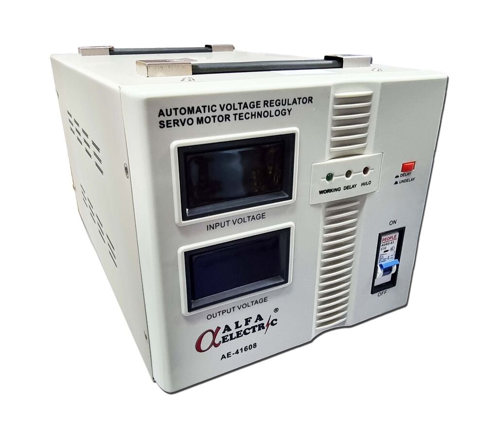 Alfa Electric Стабилизатор на напон 5000VA, серво, ALFA Electric