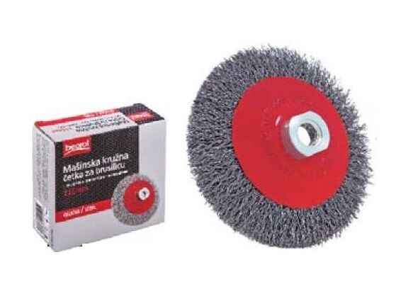 Beorol Челична кружна четка 115mm за брусилица