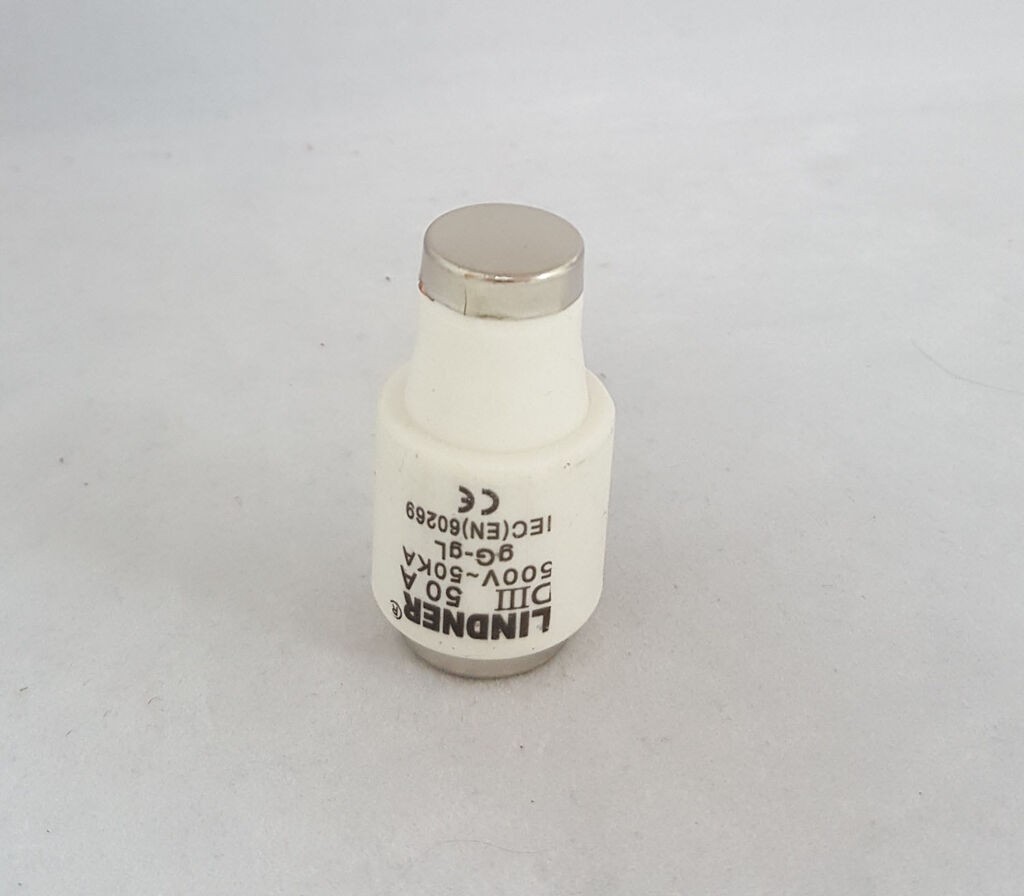 Alfa Electric Патронски осигурач 50A, D3, EZN 3А – FUSE-D3-50A-EZN63