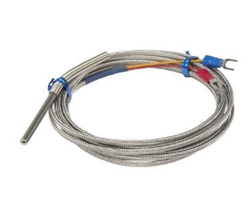 Alfa Electric Ј-тип термо сонда, 0–400°C, Ø4x40mm, 3m кабел – P02-J-D4L40HM3S