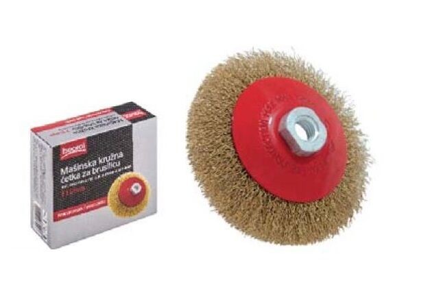 Beorol Месингова кружна четка 115mm за брусилица
