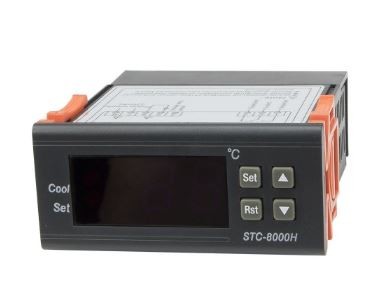 Alfa Electric Терморегулатор, -50°C до +90°C, за ладење – STC-8000