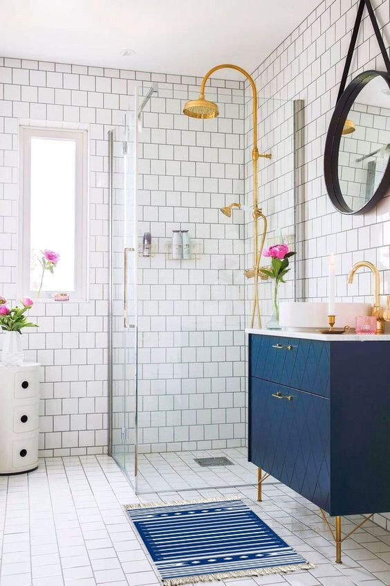 Тепих Conceptum Hypnose Klm0131, 90x60 см, црно-бел