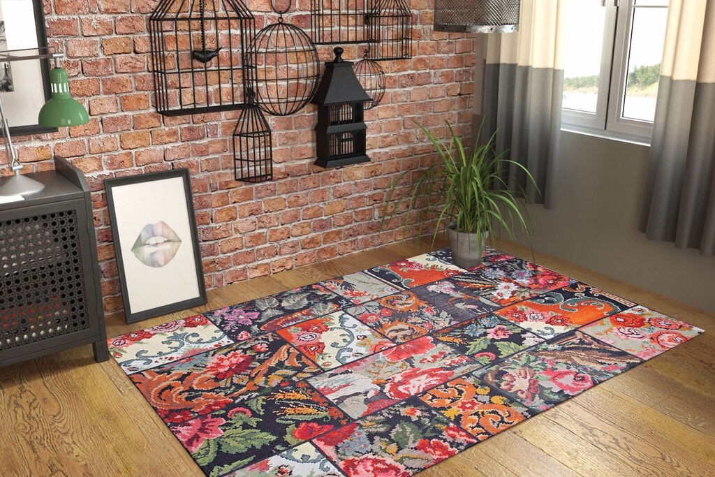 Conceptum Hypnose Carpet Jazz -AL 153, 140x190 cm, Шарена