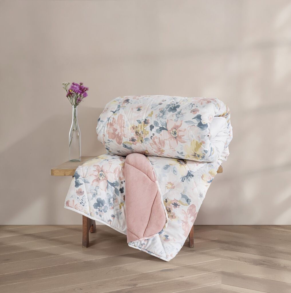 Кадифена прекривка L'essentiel Maison, 195x215 cm, Шарена