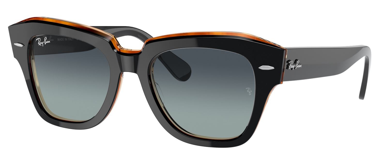 Сончеви очила Ray-Ban 0RB2186 132241 52 State Street, црни