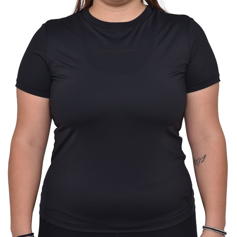 ANTA Женска Маица KRUK CRN SS TEE ANTA TRAIN BLACK