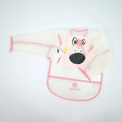 KIKKA BOO Лигавче со ракави ARTI, пинк