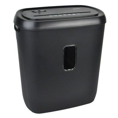 DESQ Уништувач на хартија, Шредер, 11листа, А4, 4*35мм, 21л, 20050, 36*39*22цм, Црна