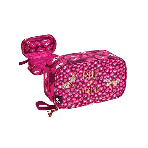 BUSQUETS Прибор за моливи  Школски, 4 дела, Freely, 17.607.09380, 22*10*9цм