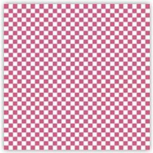 POL-MAK Салфети, 33*33мм, 1/20, Црвено-бели коцки, Daisy, SDOG 0114 03