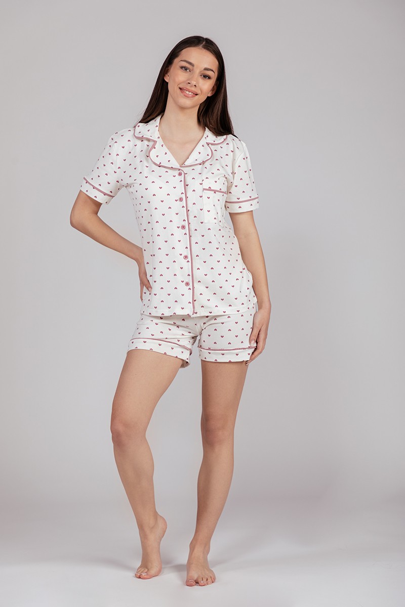 SF Женски сет пижами HART KK SS25