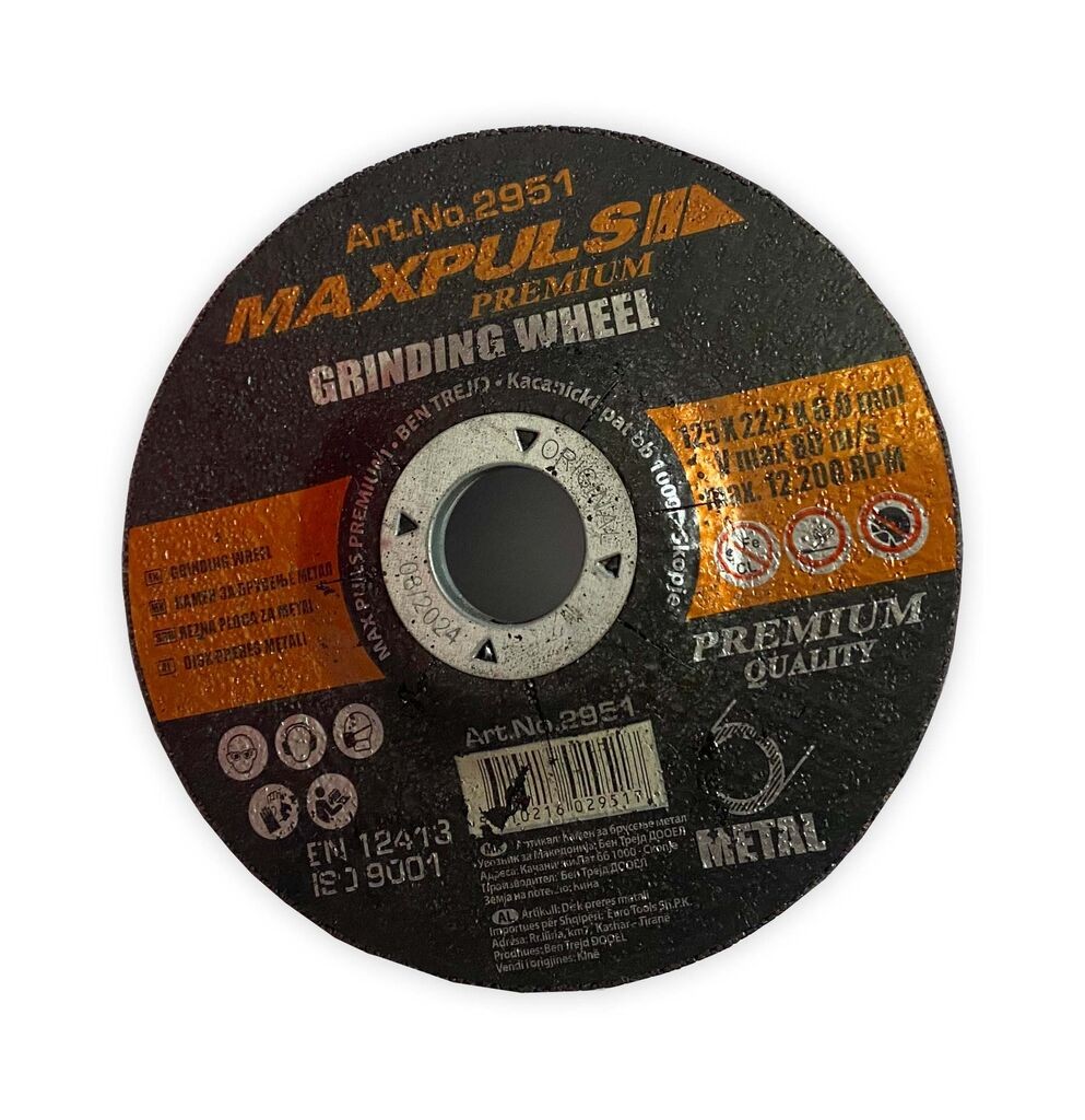 Alfa Electric Камен за брусење метал 125×6×22 002951