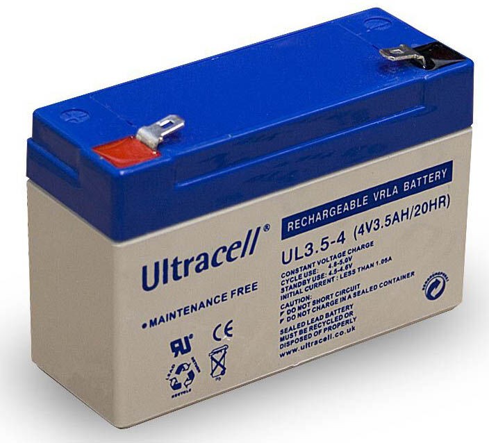 Ultracell Акумулатор 4V 3.5Ah  UL3.5-4