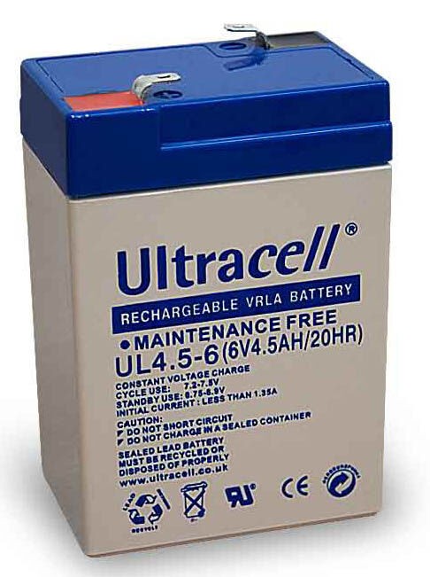 Ultracell Акумулатор 6V 4.5Ah  UL4.5-6
