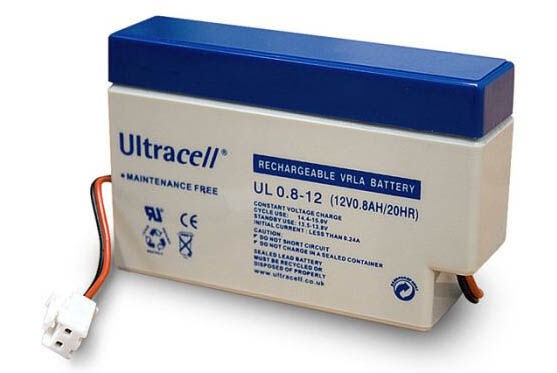 Ultracell Акумулатор 12V 0.8Ah  UL0.8-12