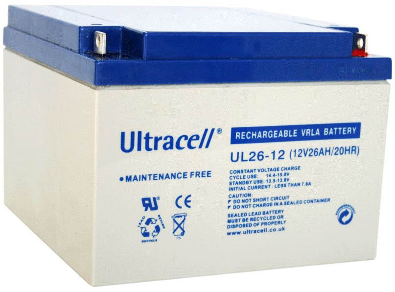 Ultracell Акумулатор 12V 26Ah  UL26-12