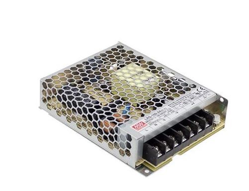 MeanWell Напојување 5V 18A 100W во перфорирано куќиште Mean Well