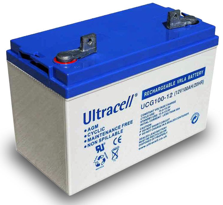 Ultracell Акумулатор UCG100-12, 12V 100Ah