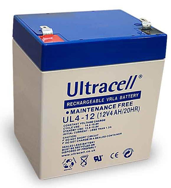 Ultracell Акумулатор 12V 4Ah  UL4-12