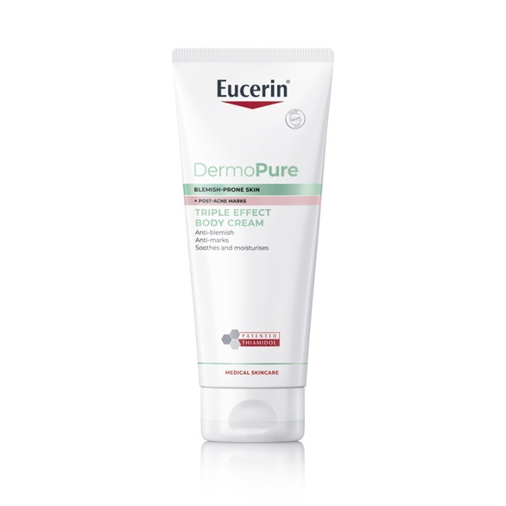 EUCERIN Крем за тело DermoPure, троен ефект, 200мл.