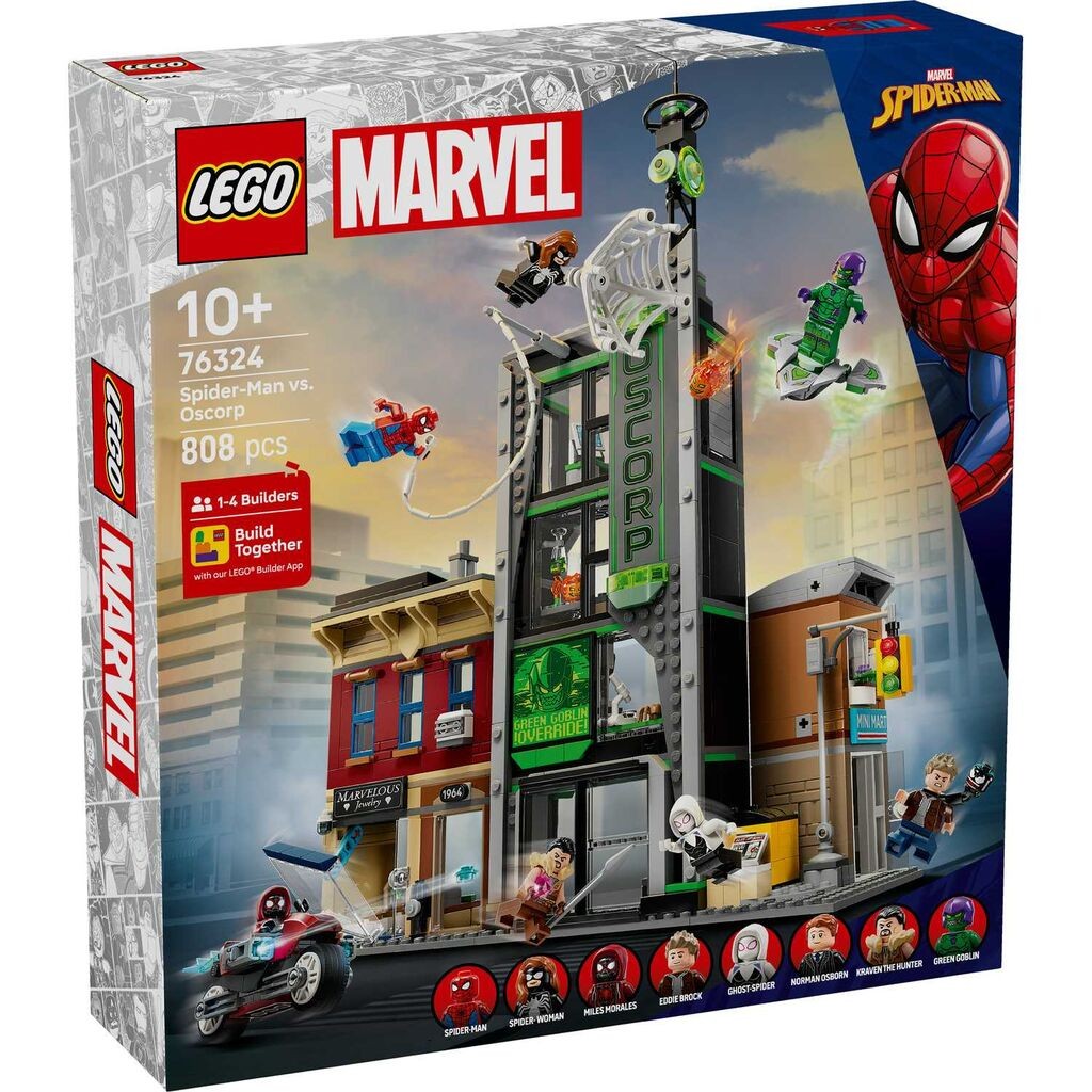 LEGO Marvel Spider-Man против Oscorp