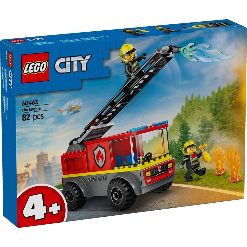LEGO City Противпожарен камион со скали 60463