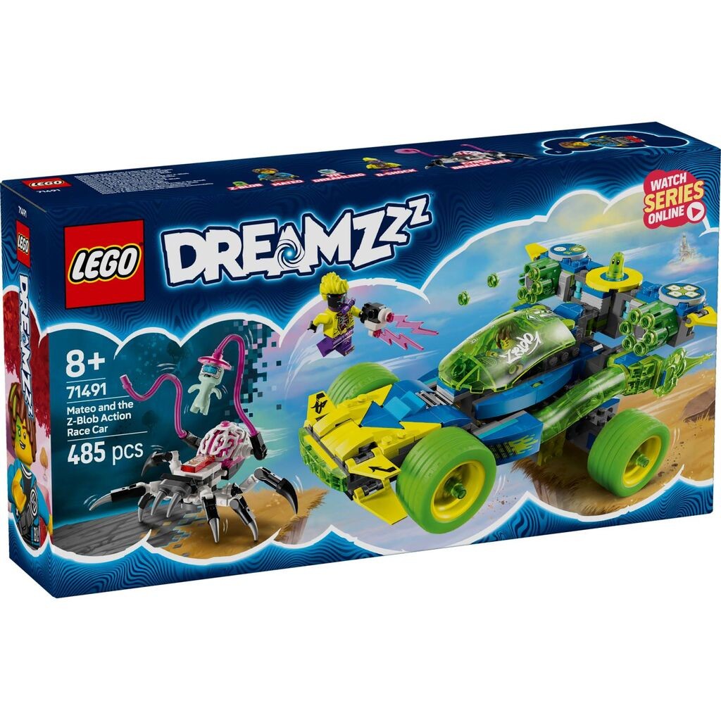 LEGO DREAMZzz Мејт и Зи Блоб Акционен тркачки автомобил 71491