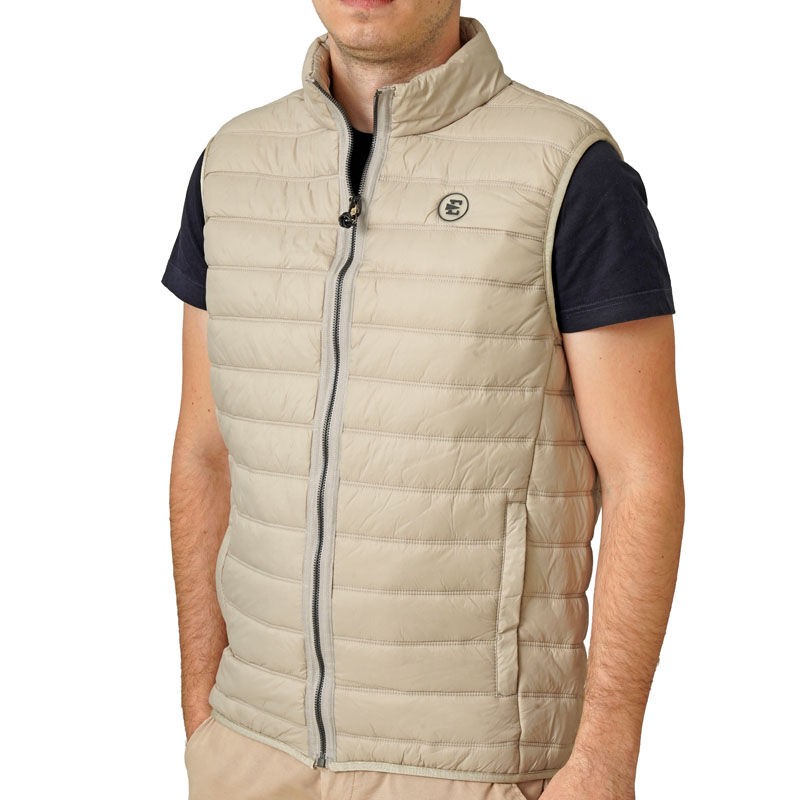 Машки елек „кратер“ за исток, беж