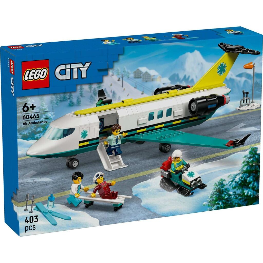 LEGO City Амбулантен авион 6+