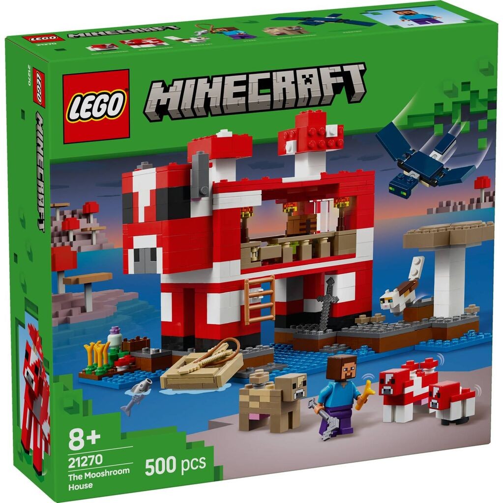 LEGO Minecraft Куќа од печурки 21270