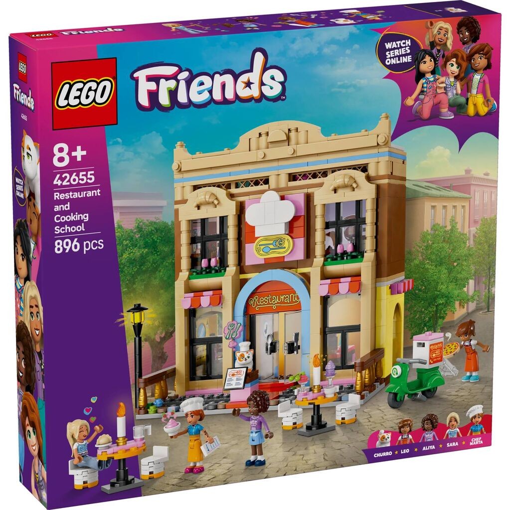 LEGO Friends Ресторан и училиште за готвење 42655