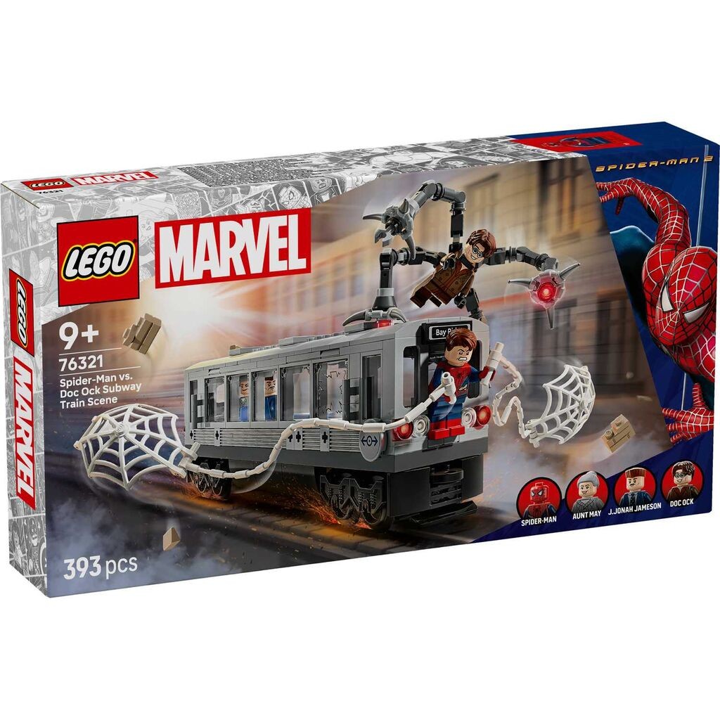 LEGO Marvel Spider-Man Метро сцена против Doctor Octopus