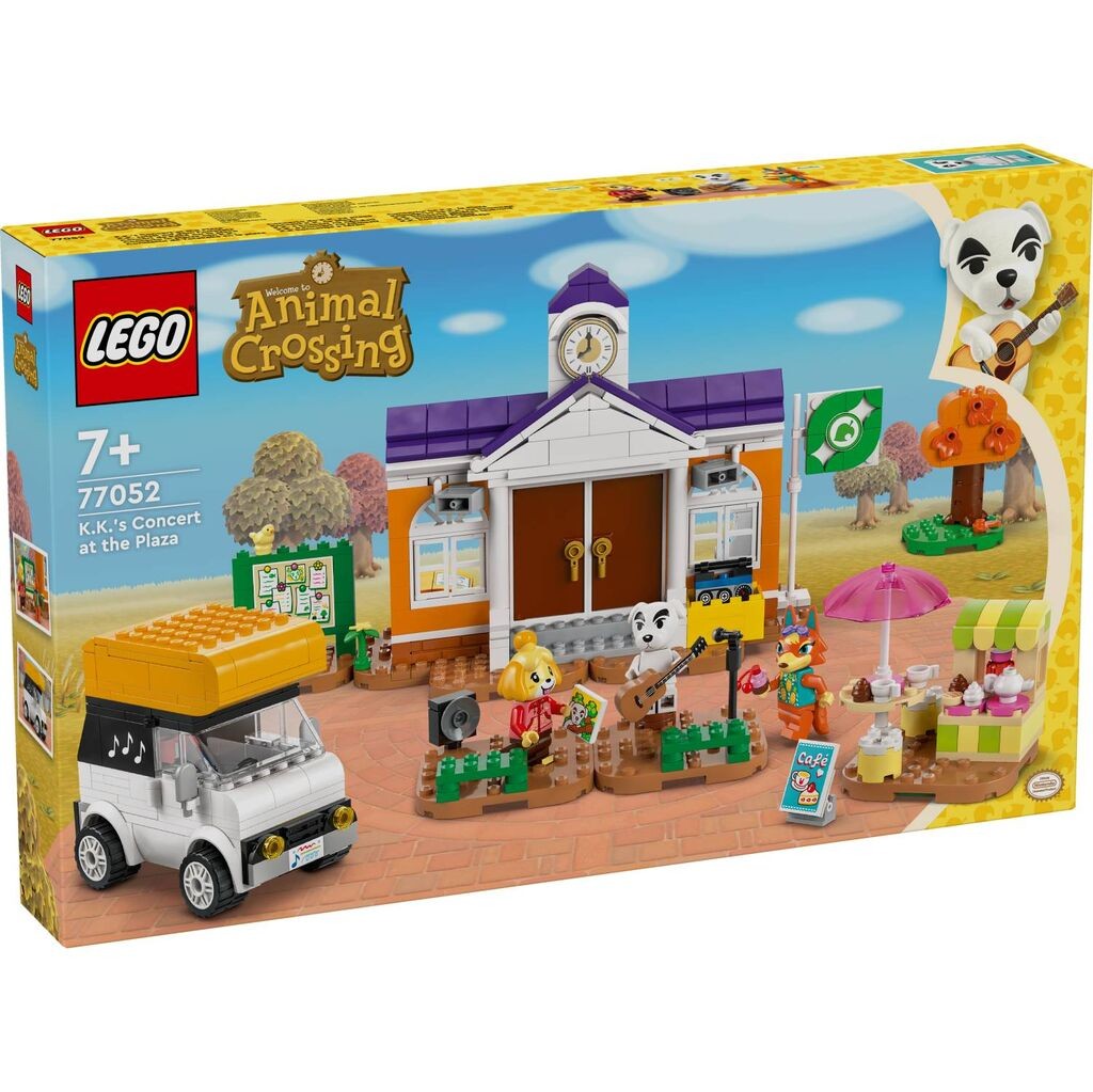 LEGO Animal Crossing Кеј Кејс Сквер Концерт 77052