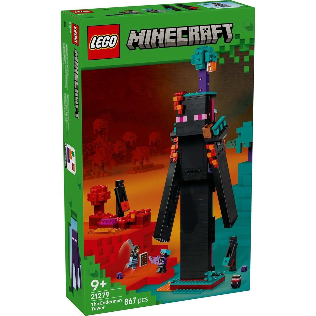 LEGO Minecraft Enderman Кула 9+