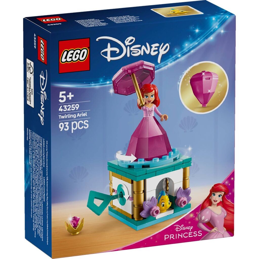 LEGO Disney Princess Ариел - Ротирачка сцена 43259