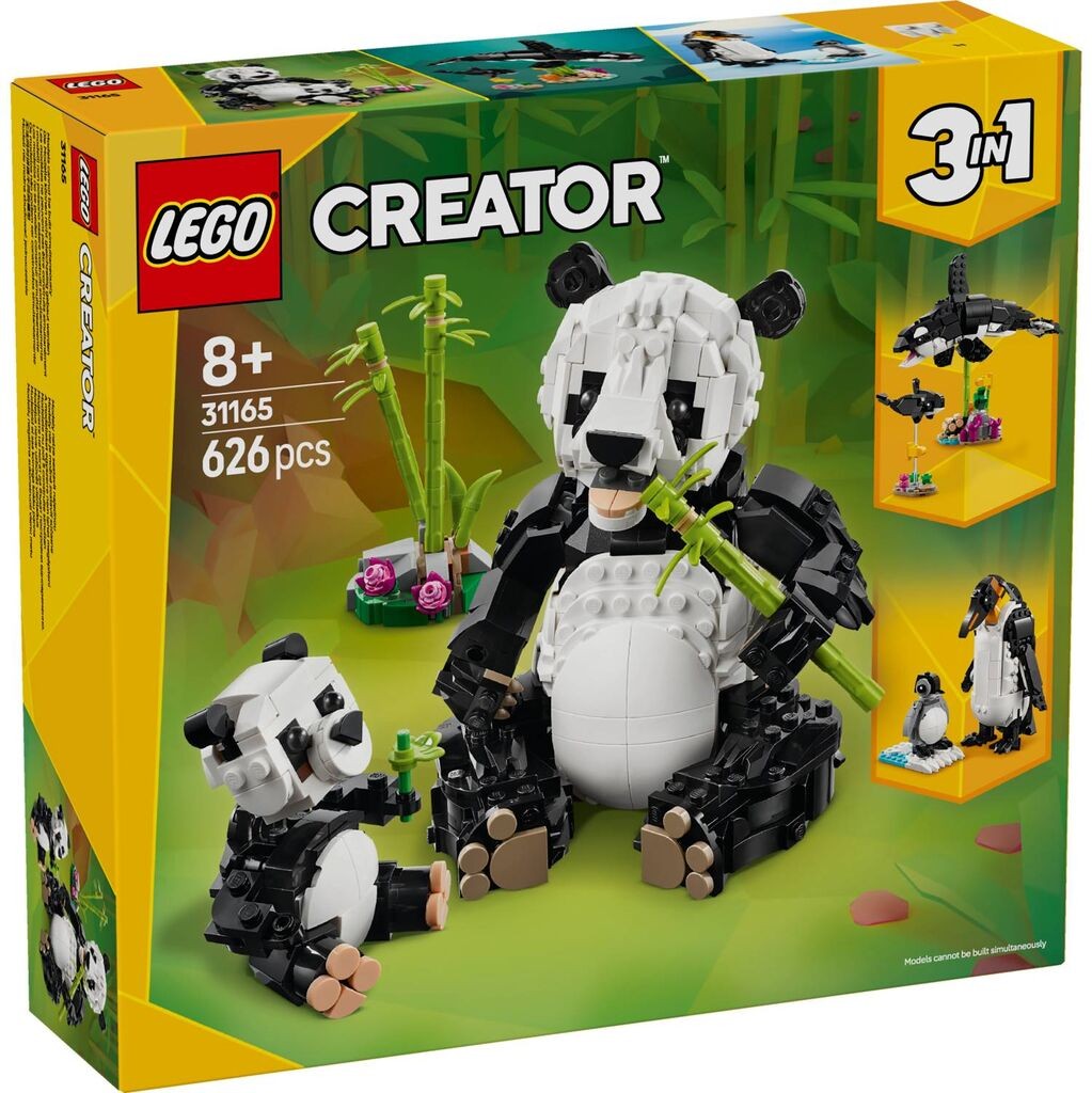 LEGO Creator Wild Animals: Семејството Панди 31165