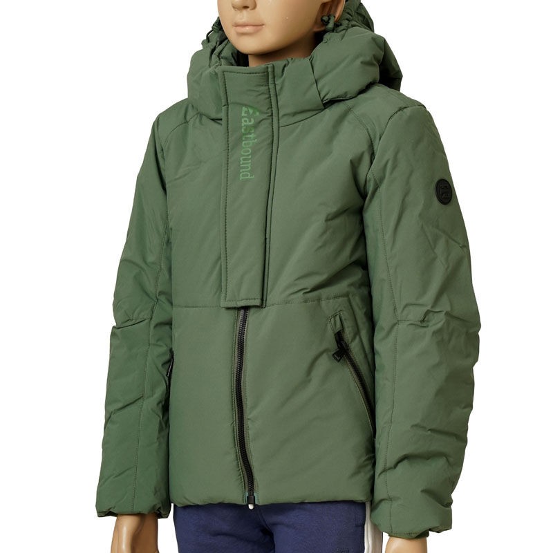 Јакна „Пегасус“ за момчиња од типот „Ист Брод“, зелена, за мажи