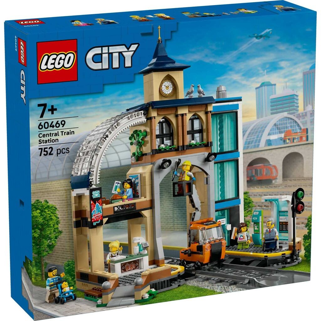LEGO City Централна железничка станица 7+