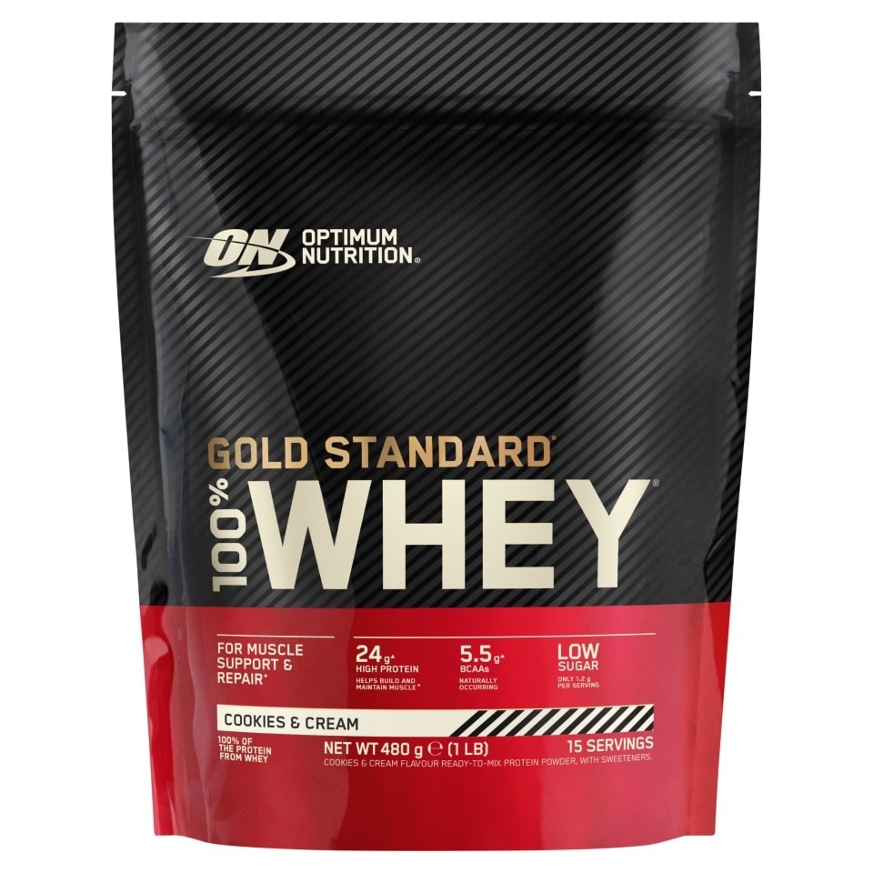 OPTIMUM NUTRITION Gold Standard Whey Протеин 480г Cookies and Cream