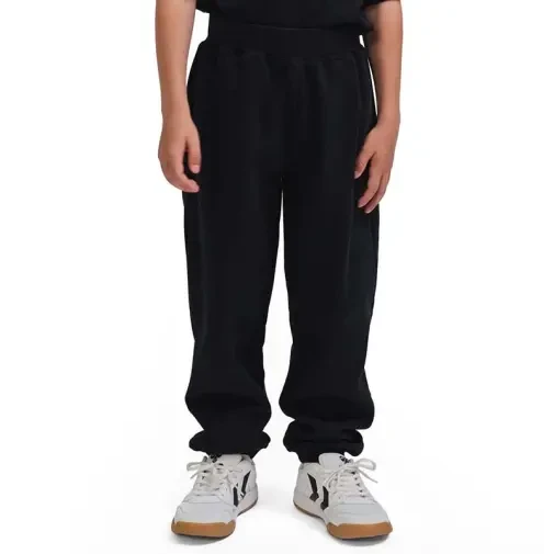 Долен дел од тренерки Hummel за момчиња Hmlclean панталони со подесување, црни